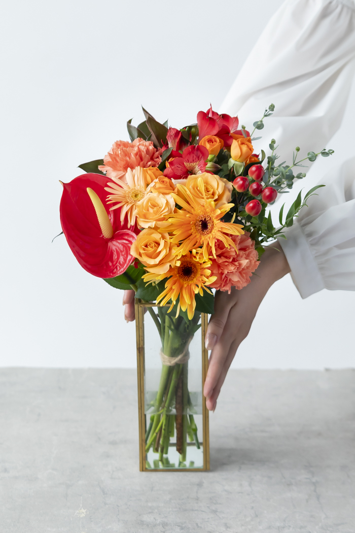 花束 スタンダードブーケ #2147 size:100の写真3枚目