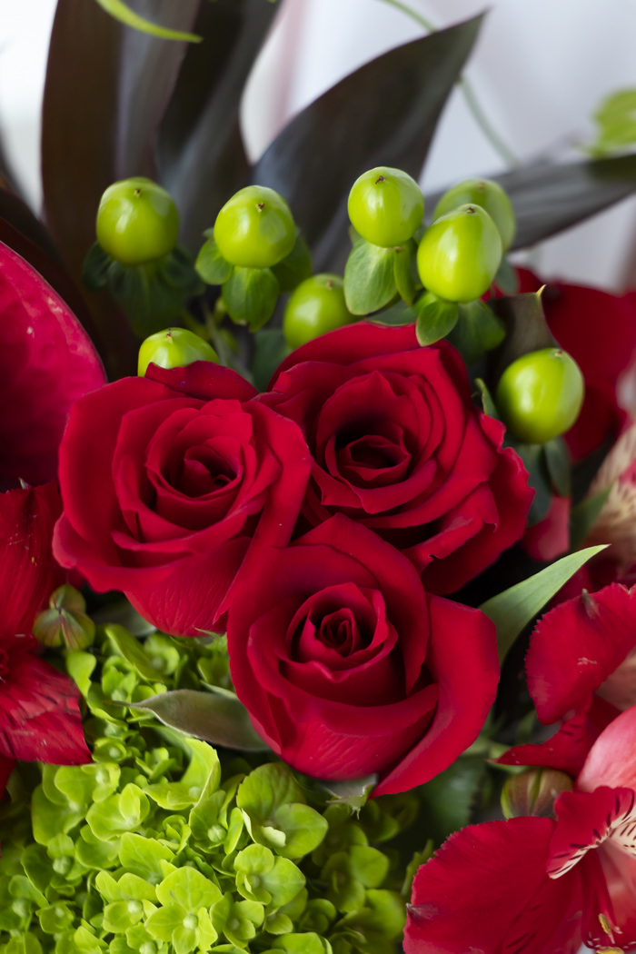 そのまま飾れるブーケ #2152 size:80 REDの写真4枚目