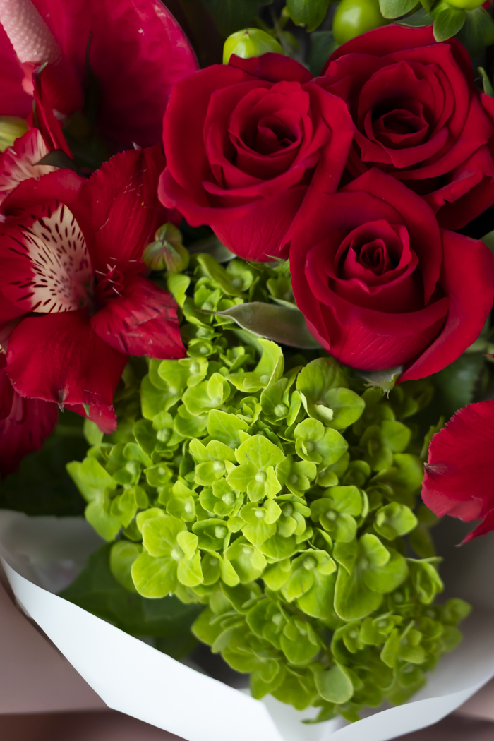 そのまま飾れるブーケ #2152 size:80 REDの写真6枚目