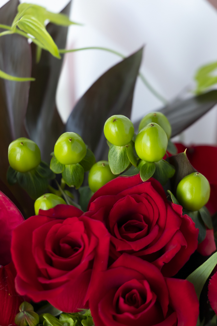 そのまま飾れるブーケ #2152 size:80 REDの写真8枚目
