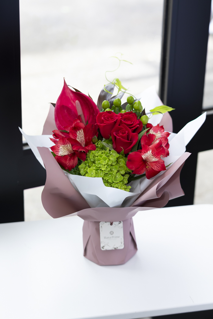 そのまま飾れるブーケ #2152 size:80 REDの写真11枚目