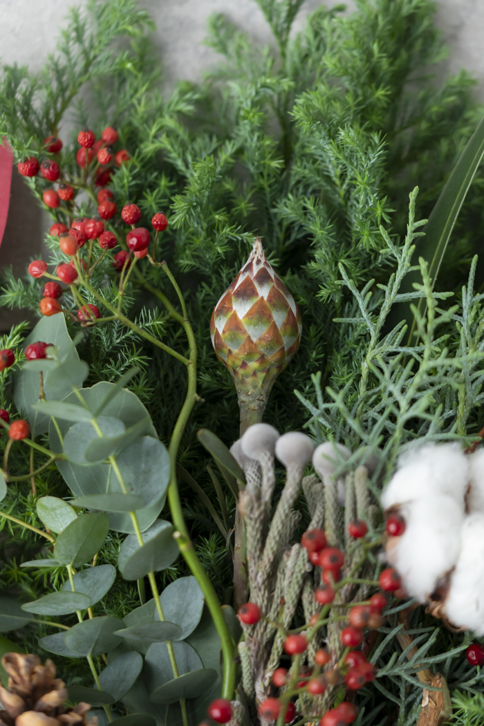 クリスマス限定商品 フレッシュスワッグ # size:80の写真3枚目