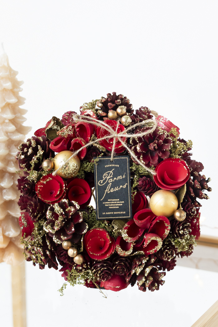 クリスマスリース レッドゴージャス S #2191の写真2枚目