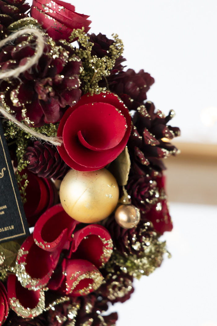 クリスマスリース レッドゴージャス S #2191の写真6枚目