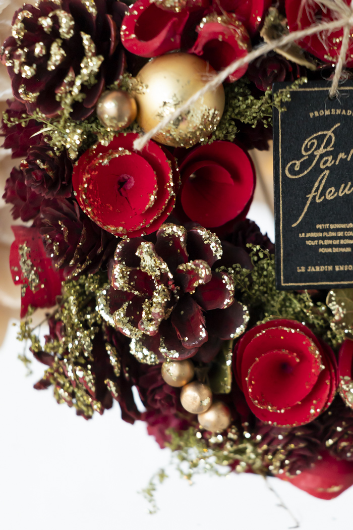 クリスマスリース レッドゴージャス S #2191の写真7枚目