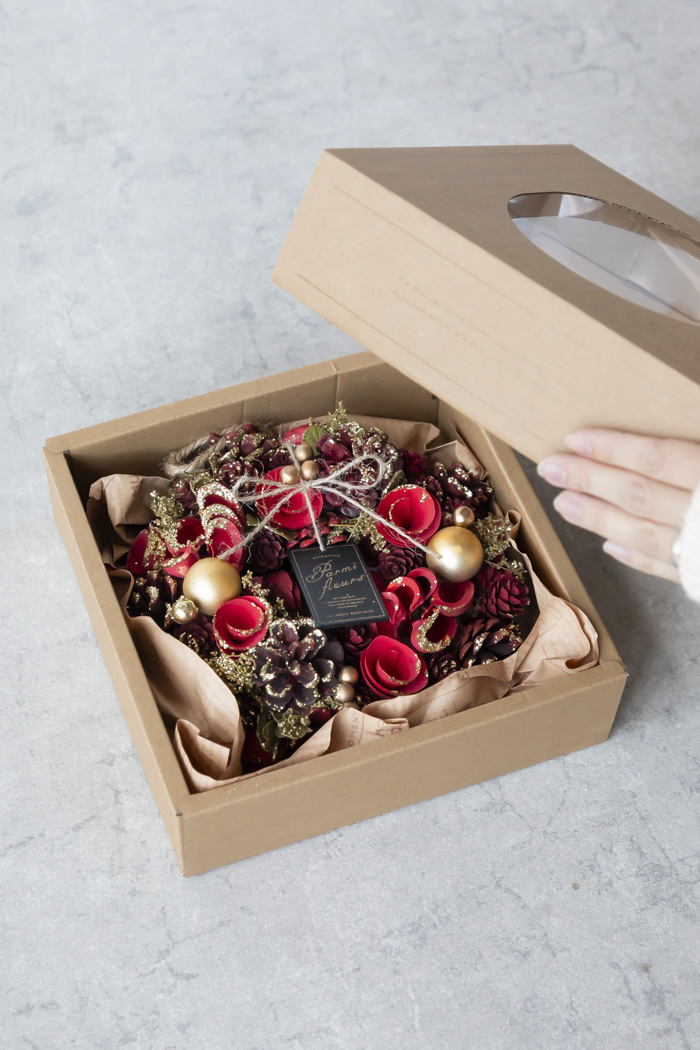 クリスマスリース レッドゴージャス S #2191の写真8枚目