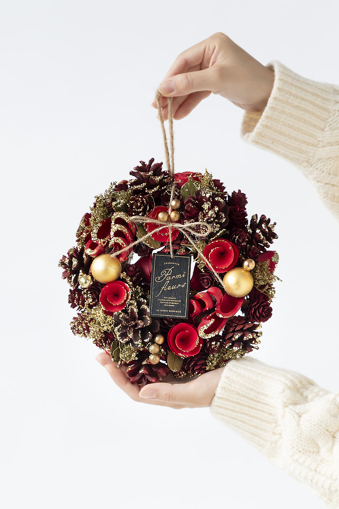 クリスマスリース レッドゴージャス S #2191の写真10枚目