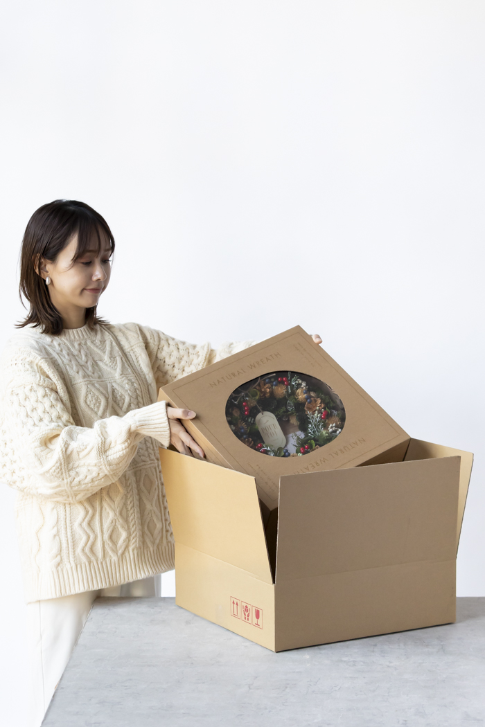 クリスマスリース コニファーフォレスト L #2198の写真11枚目