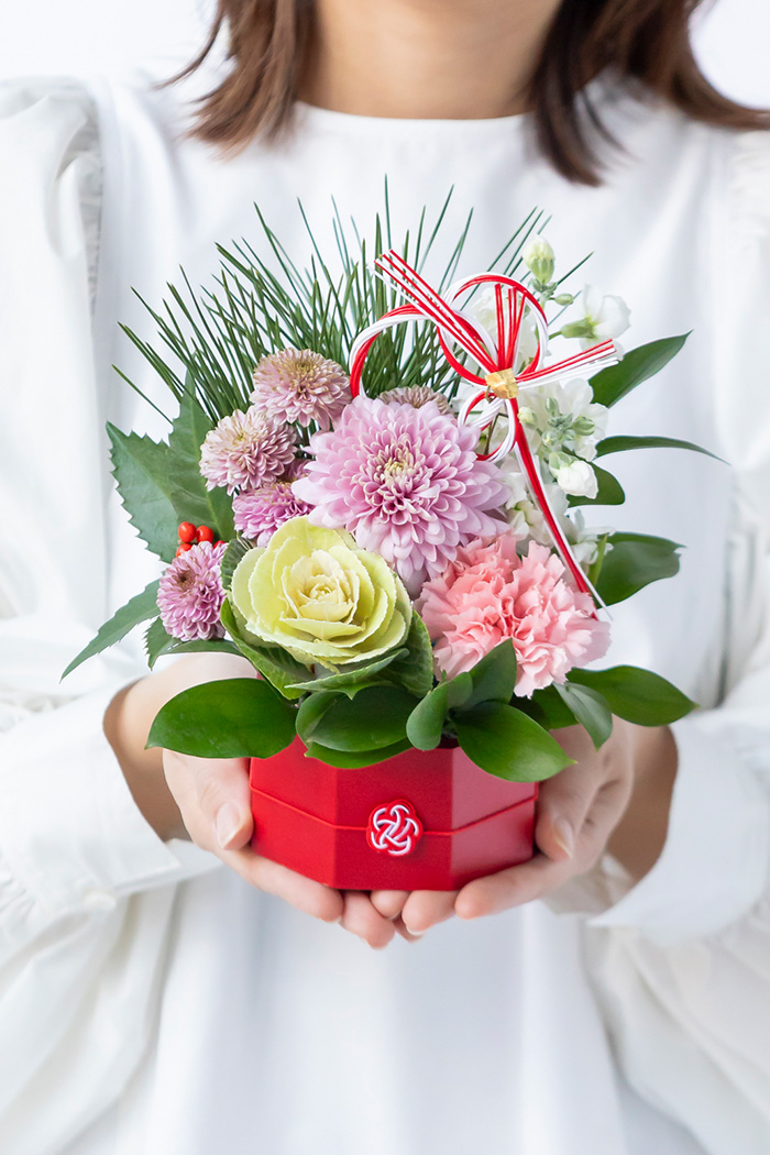 お正月限定 アレンジメント PNK #2204  size:60