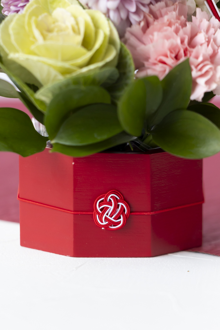 お正月限定 アレンジメント PNK #2204  size:60の写真8枚目