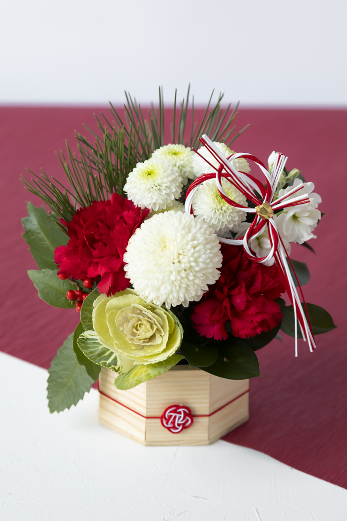 お正月限定 アレンジメント RED #2205 size:60
