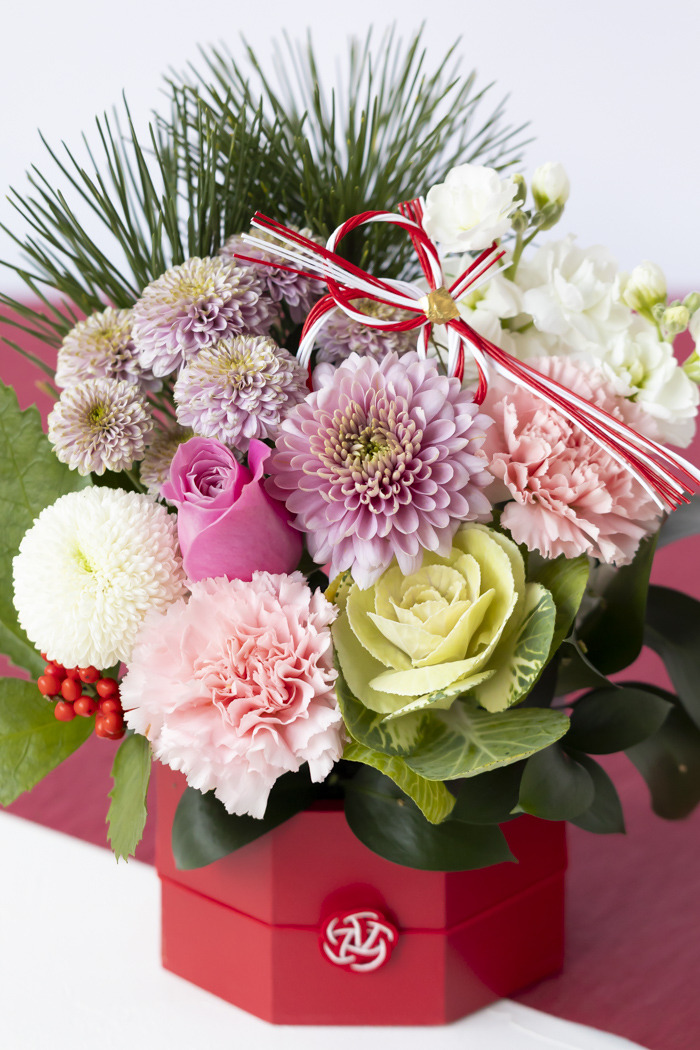 お正月限定 アレンジメント PNK #2207 size:80
