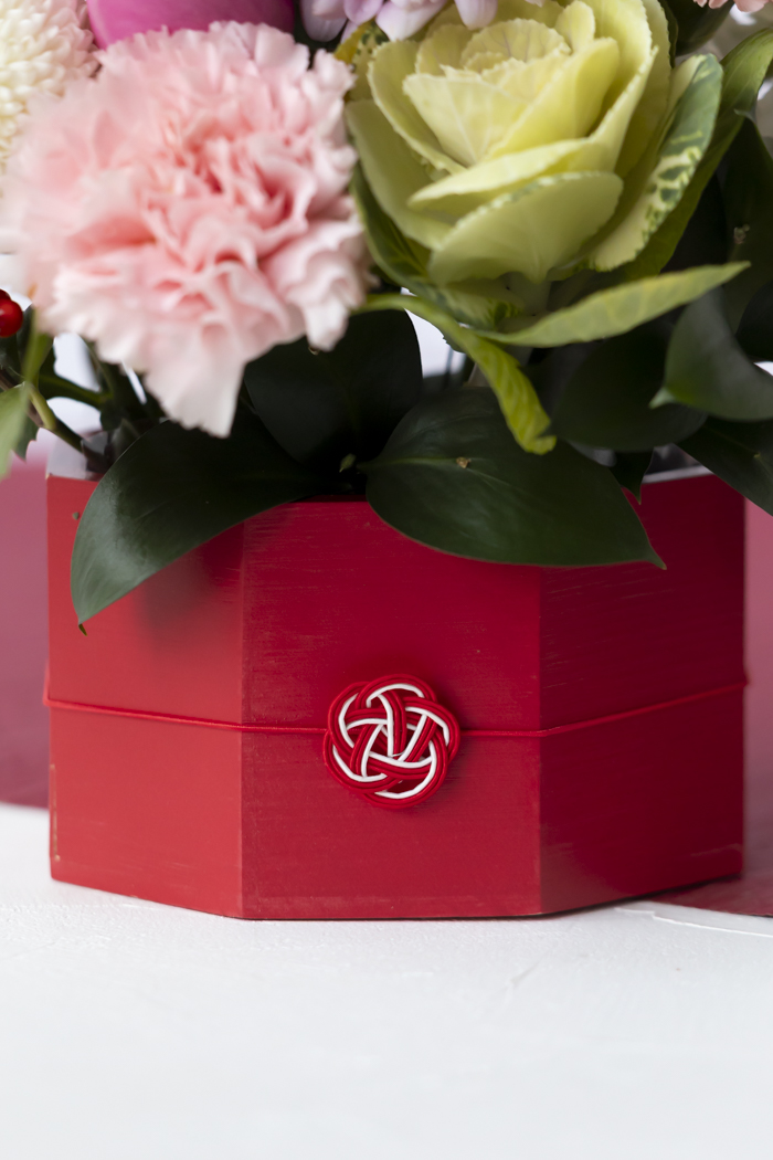 お正月限定 アレンジメント PNK #2207 size:80の写真8枚目