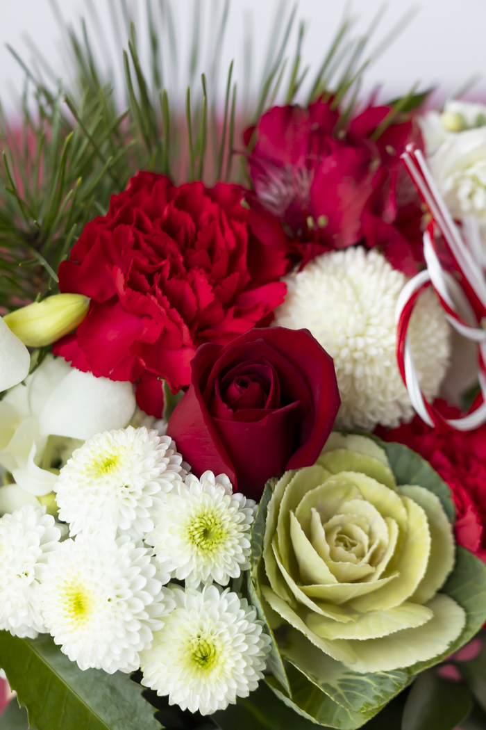 お正月限定 アレンジメント RED #2208 size:80の写真7枚目