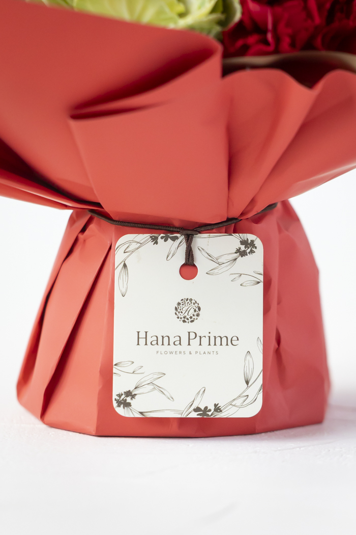 お正月限定 そのまま飾れるブーケ RED #2213 size:60の写真7枚目