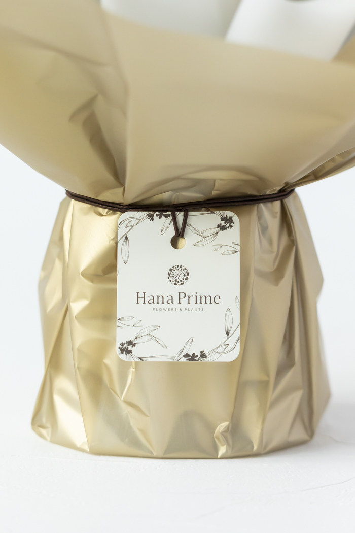 お正月限定 そのまま飾れるブーケ YEL×ORN #2212 size:80の写真6枚目