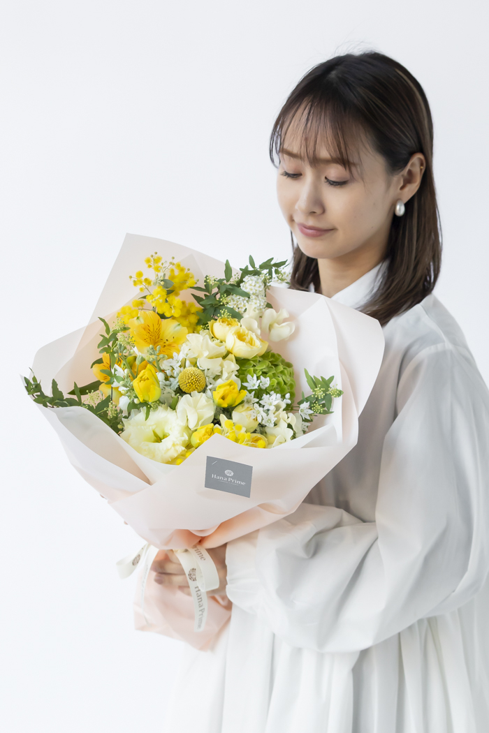 季節の花束 スタンダードブーケ #2240 size:100｜HanaPrime（ハナ