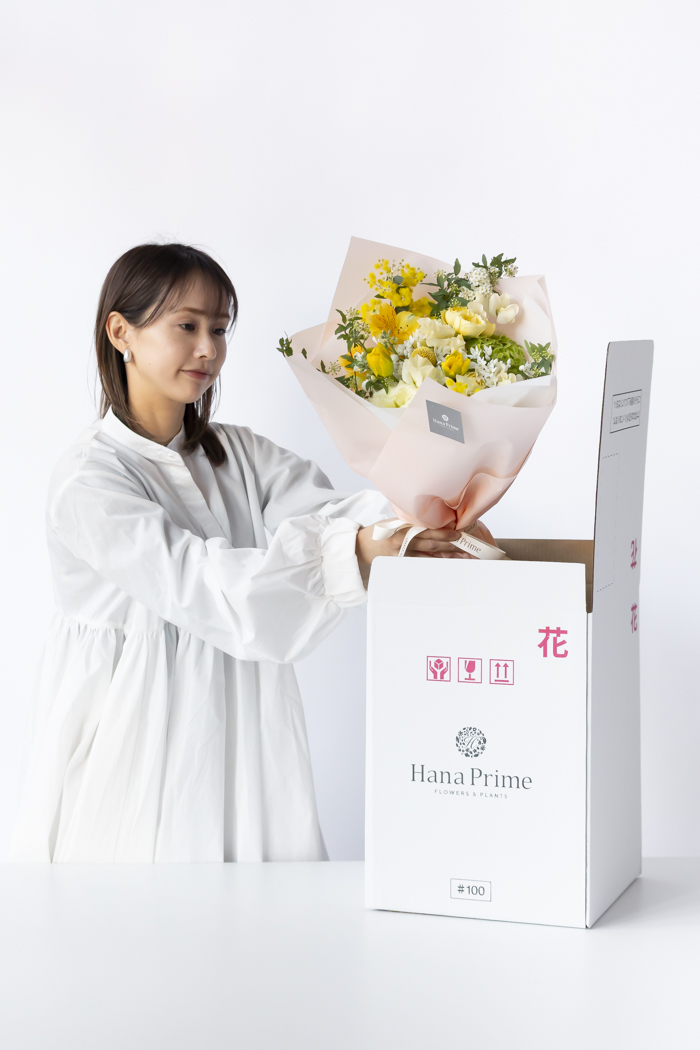 季節の花束 スタンダードブーケ #2240 size:100｜HanaPrime（ハナ