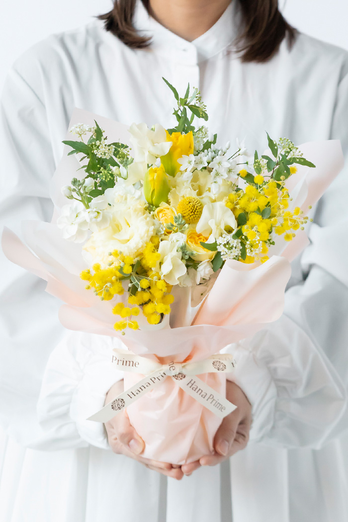 季節の花束  そのまま飾れるブーケ #2241 size:100