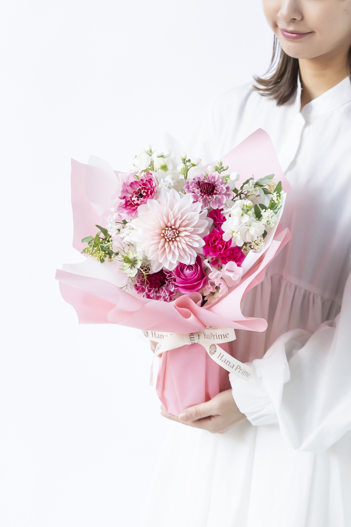 季節の花束  そのまま飾れるブーケ #2242 size:100の写真10枚目