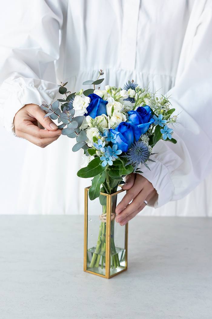 花束 ラウンドブーケ #2244 size:80の写真10枚目