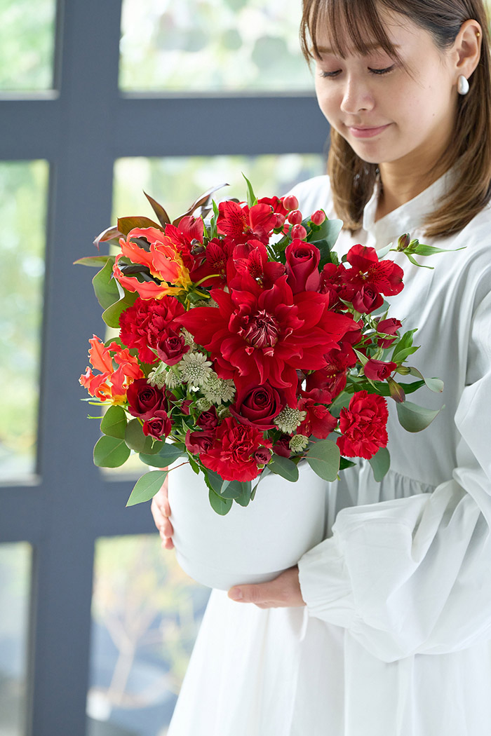 フラワーアレンジメント #2246 size:100の写真3枚目