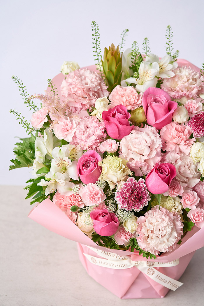 フラワーアレンジメント ラッピング #2257 size:120の写真4枚目