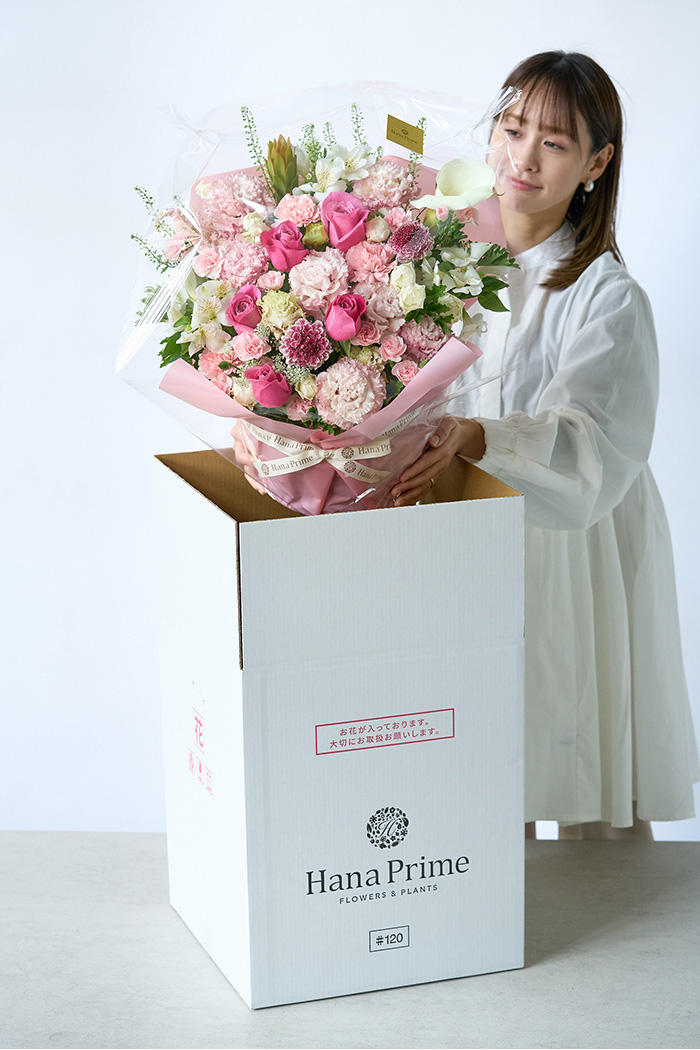 フラワーアレンジメント ラッピング #2257 size:120の写真11枚目