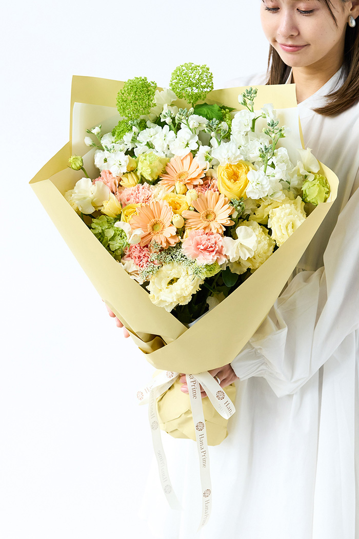 季節の花束 スタンダードブーケ  #2259 size:120の写真3枚目