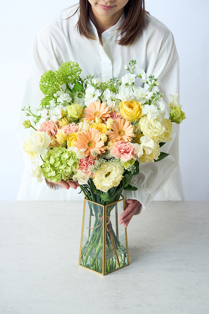 季節の花束 スタンダードブーケ  #2259 size:120の写真10枚目