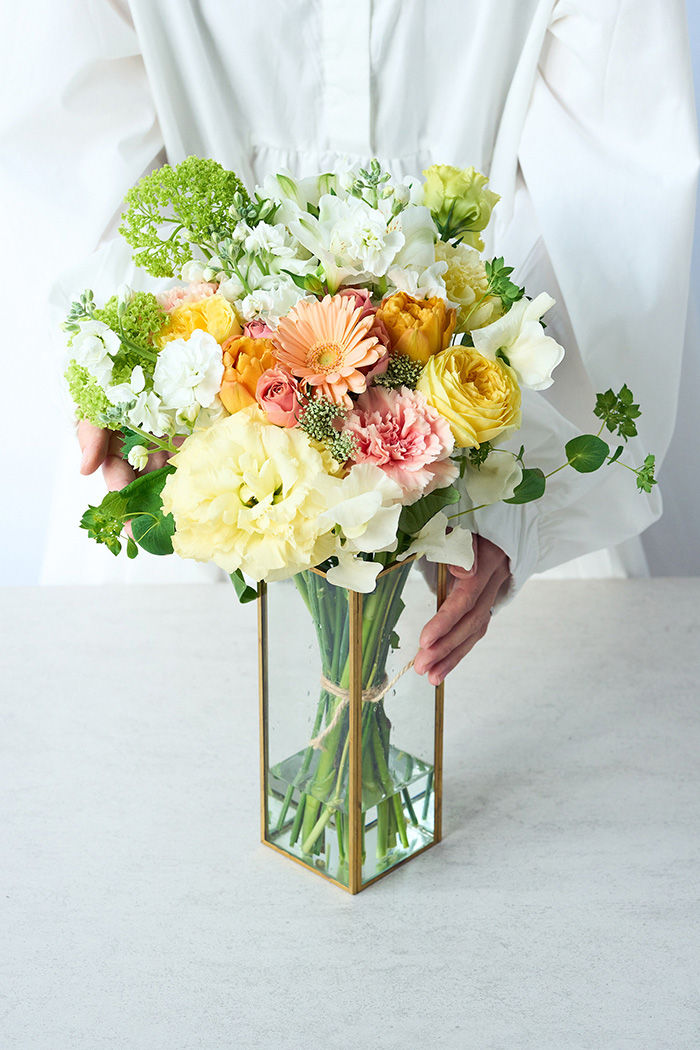 季節の花束 スタンダードブーケ #2260 size:100の写真9枚目