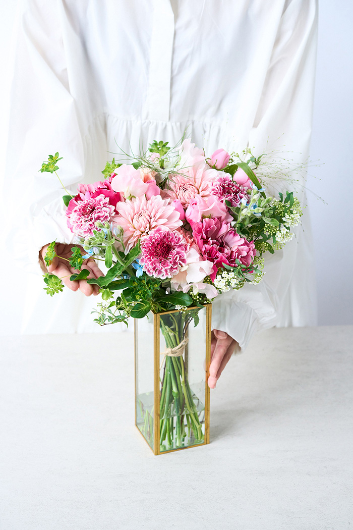 季節の花束 スタンダードブーケ #2261 size:100の写真9枚目