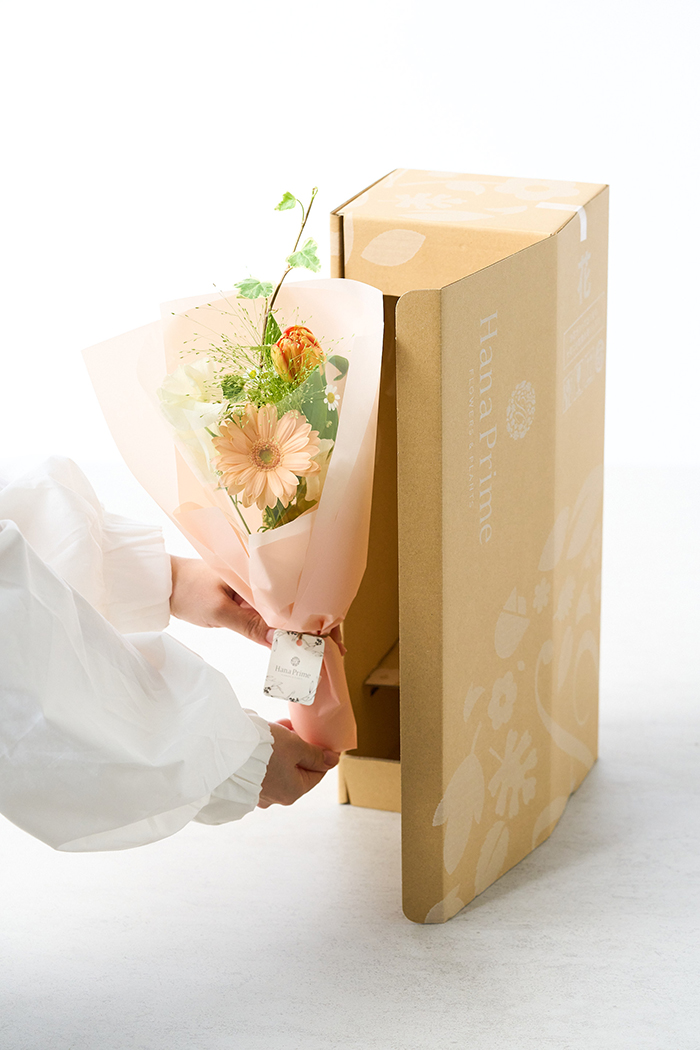 季節の花束 ミニブーケ #2266 size:80 Orangeの写真4枚目