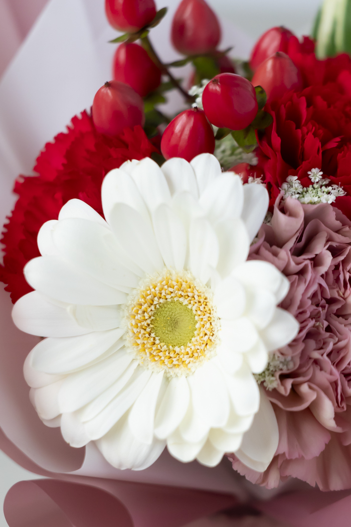 母の日 Special そのまま飾れる花束 #2279 size:S REDの写真4枚目