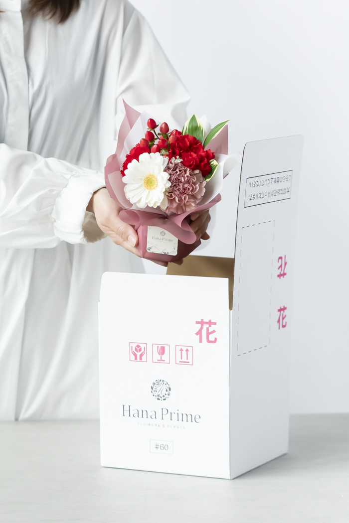 母の日 Special そのまま飾れる花束 #2279 size:S REDの写真9枚目