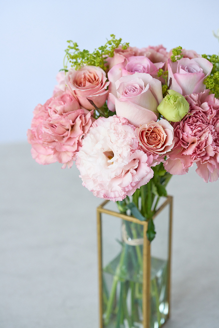 母の日 Special 花束  ラウンドブーケ #2281 size:80 PINKの写真5枚目