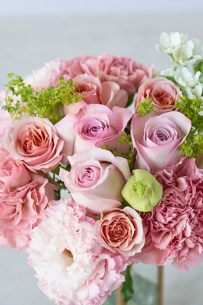 母の日 Special 花束  ラウンドブーケ #2281 size:80 PINKの写真9枚目