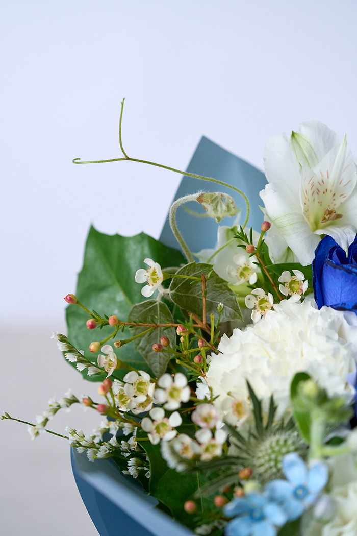 そのまま飾れるブーケ #2308 size:100 Blueの写真7枚目