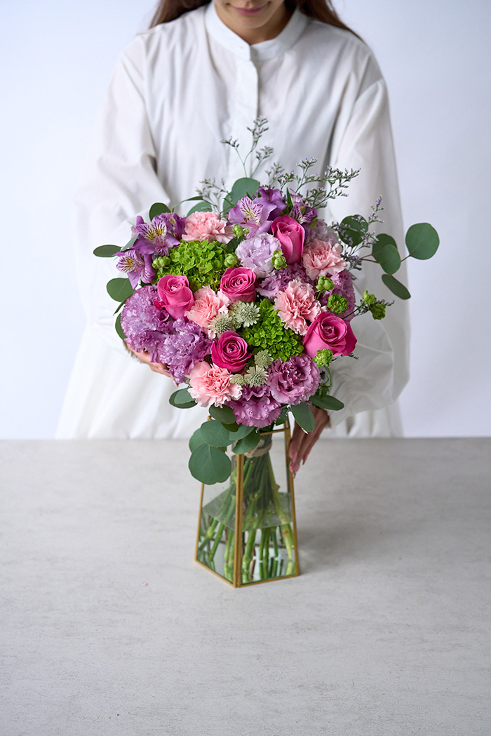 花束 スタンダードブーケ  #2309 size:120の写真10枚目