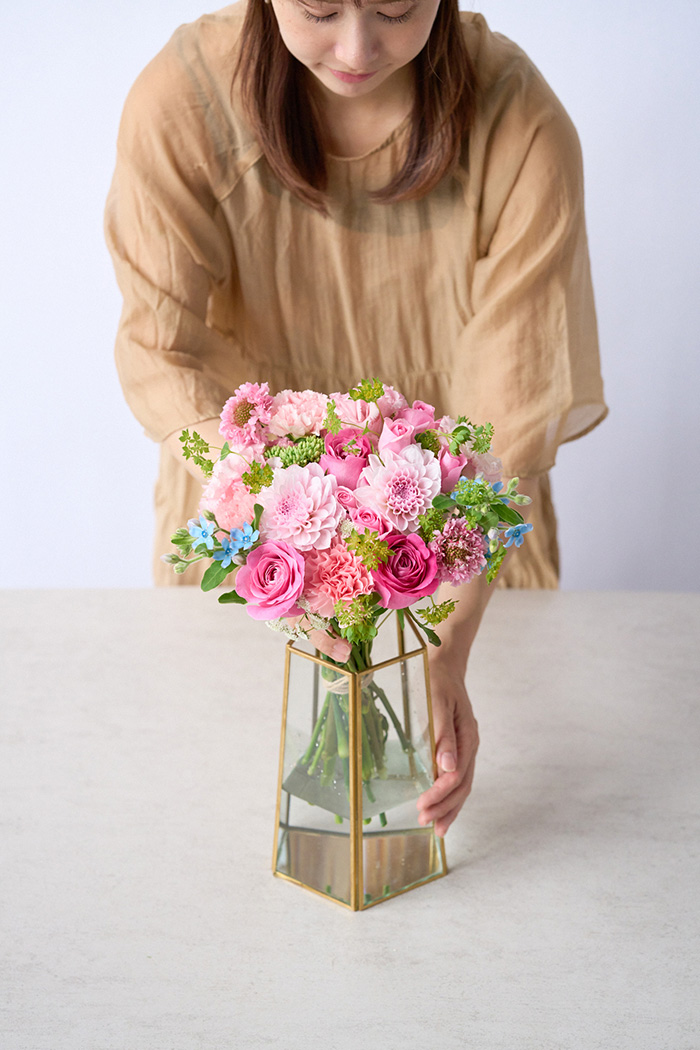 花束 ラウンドブーケ #2316 size:100の写真9枚目