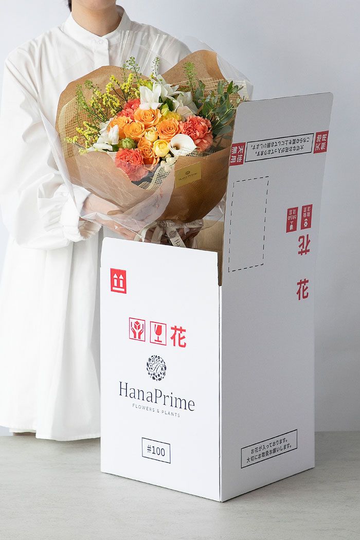 はなはな様　1本 花束 スタンダードブーケ #2350 size:100｜HanaPrime（ハナプライム）