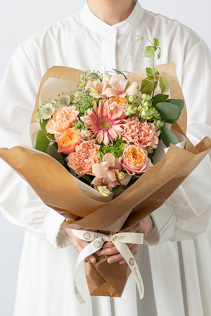 花束 ラウンドブーケ #2352 size:100の写真1枚目