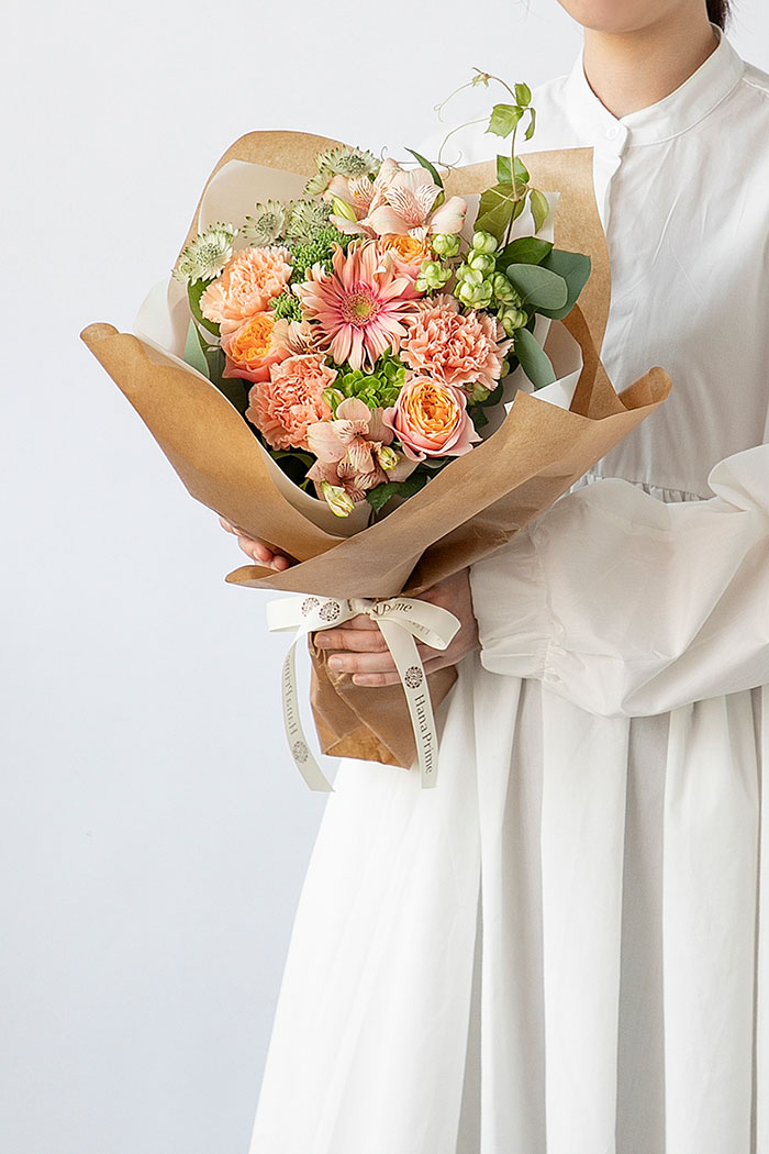 花束 ラウンドブーケ #2352 size:100の写真3枚目