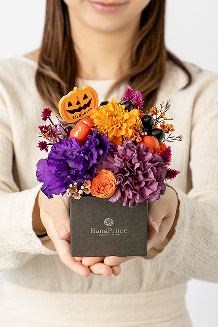 ハロウィン限定 BOXアレンジ #2390 size:60の写真1枚目