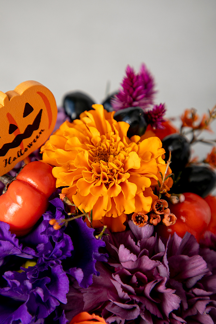 ハロウィン限定 BOXアレンジ #2390 size:60の写真6枚目