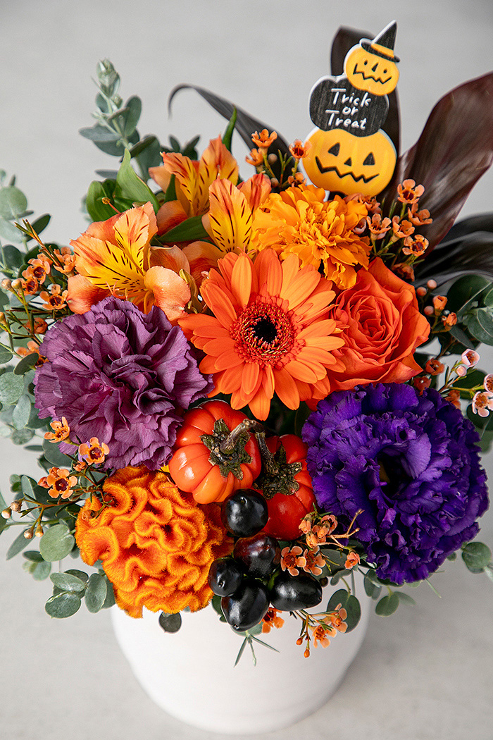 ハロウィン限定 アレンジメント #2391 size:80の写真2枚目