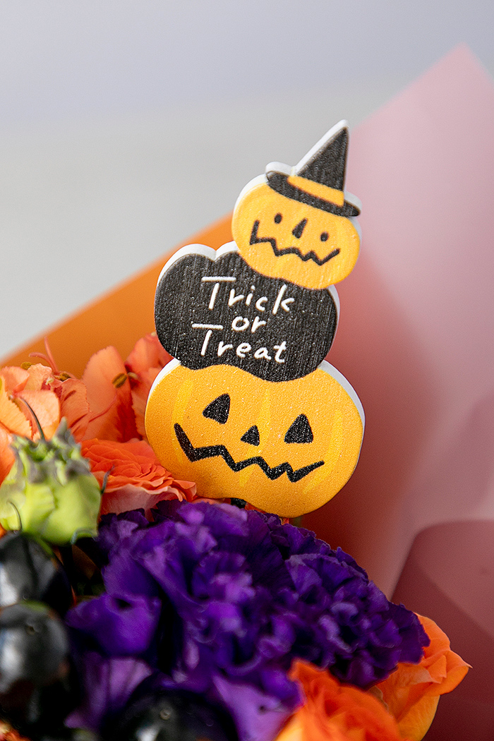 ハロウィン限定 そのまま飾れるブーケ #2393 size:80の写真7枚目