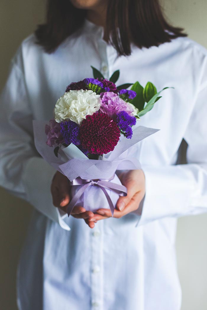 そのまま飾れる供花 花束 719 Size 60 公式 Hanaprime 花と植物のギフト通販