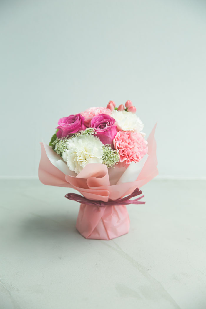 花束 そのまま飾れるブーケ 734 Size 60 Pnk 公式 Hanaprime 花と植物のギフト通販