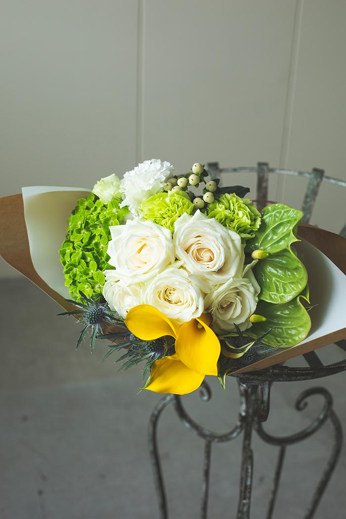 花束 ラウンドブーケ 739 Size 100 公式 Hanaprime 花と植物のギフト通販